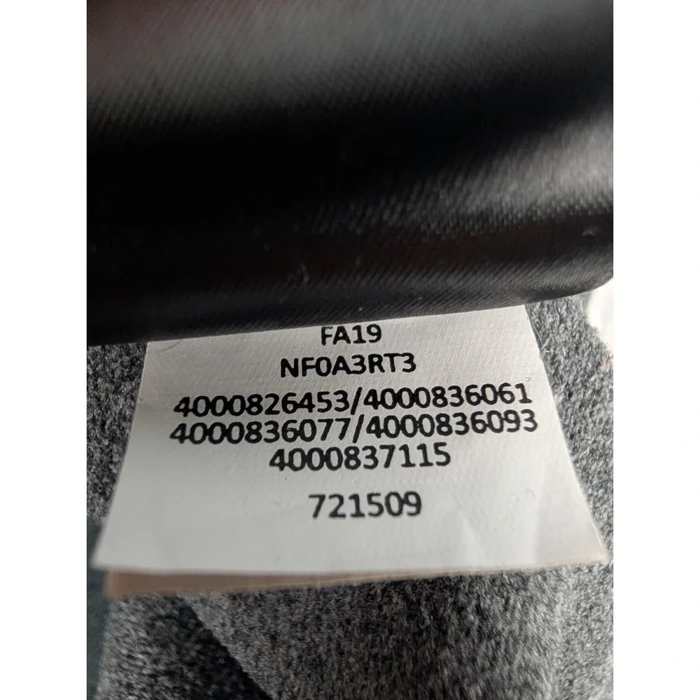North Face Denali 1/4 Zip Pullover Men's M Gray/Black Sweatshirt Lightweight